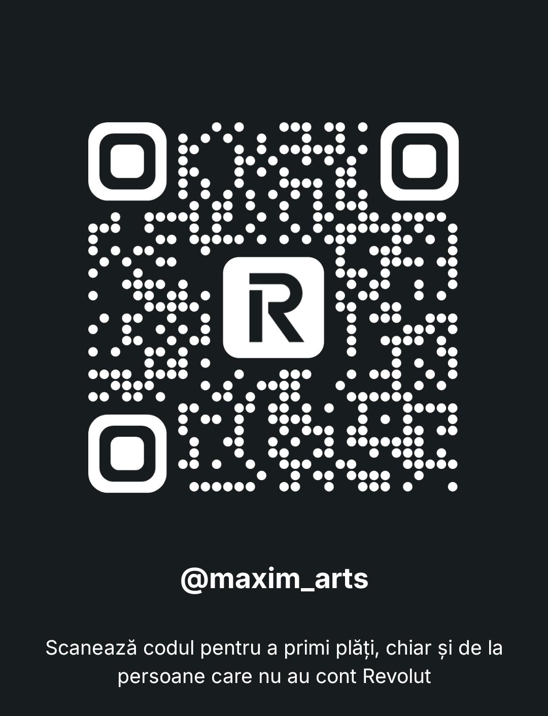 QR Revolut pentru susținerea EduOS